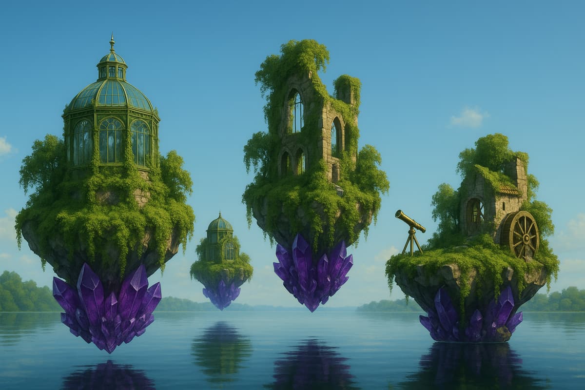 Floating greenhouse observatory - innovative architecture